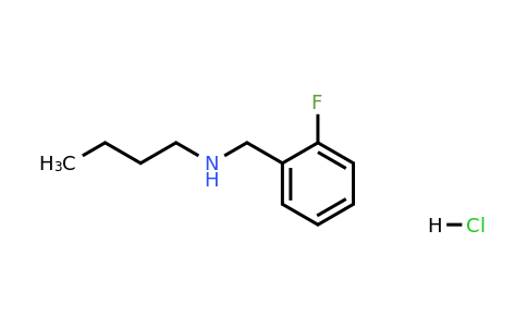 CAS 1049773-05-8 | N-(2-Fluorobenzyl)butan-1-amine hydrochloride