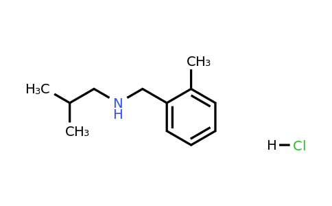 CAS 1049773-92-3 | 2-Methyl-N-(2-methylbenzyl)propan-1-amine hydrochloride