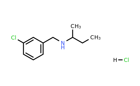 CAS 1049773-98-9 | N-(3-Chlorobenzyl)butan-2-amine hydrochloride