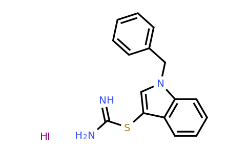 CAS 1049779-48-7 | 1-Benzyl-1H-indol-3-yl imidothiocarbamate hydroiodide