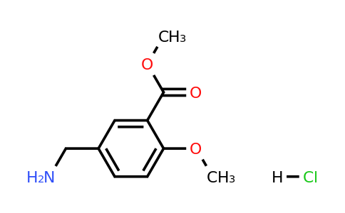 CAS 1049782-92-4 | Methyl 5-(aminomethyl)-2-methoxybenzoate, HCl