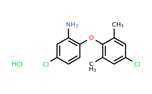 5-Chloro-2-(4-chloro-2,6-dimethylphenoxy)aniline hydrochloride