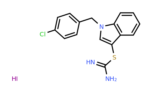 CAS 1049785-06-9 | 1-(4-Chlorobenzyl)-1H-indol-3-yl imidothiocarbamate hydroiodide
