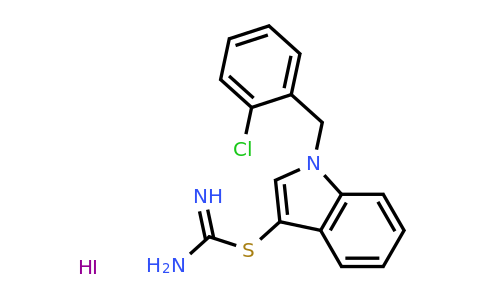 CAS 1049785-15-0 | 1-(2-Chlorobenzyl)-1H-indol-3-yl imidothiocarbamate hydroiodide