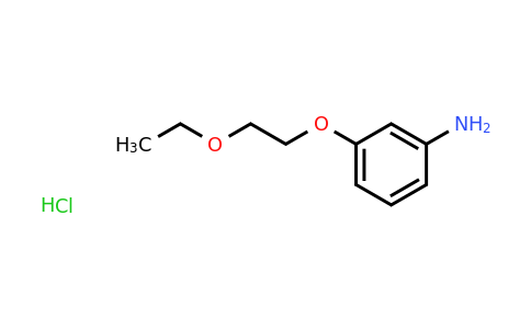 CAS 1049787-84-9 | 3-(2-Ethoxyethoxy)aniline hydrochloride