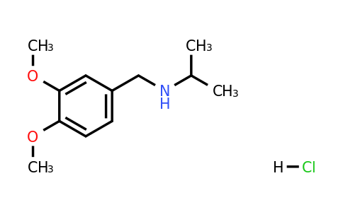 CAS 1049788-24-0 | N-(3,4-Dimethoxybenzyl)propan-2-amine hydrochloride