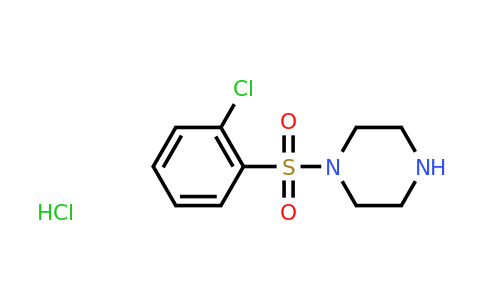 CAS 1049791-62-9 | 1-(2-chlorobenzenesulfonyl)piperazine hydrochloride