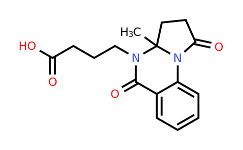 CAS 1049872-98-1 | 4-{3a-methyl-1,5-dioxo-1H,2H,3H,3aH,4H,5H-pyrrolo[1,2-a]quinazolin-4-yl}butanoic acid