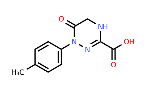 1-(4-Methylphenyl)-6-oxo-1,4,5,6-tetrahydro-1,2,4-triazine-3-carboxylic acid
