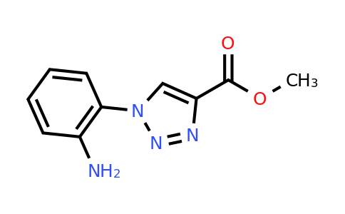 CAS 1049873-33-7 | Methyl 1-(2-aminophenyl)-1H-1,2,3-triazole-4-carboxylate
