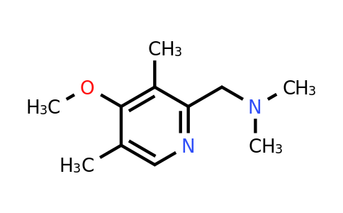 CAS 1049873-48-4 | [(4-Methoxy-3,5-dimethylpyridin-2-yl)methyl]dimethylamine