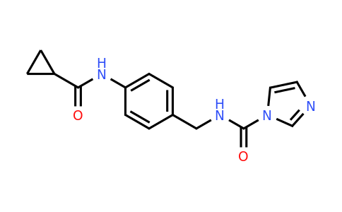 CAS 1049873-53-1 | N-[(4-Cyclopropaneamidophenyl)methyl]-1H-imidazole-1-carboxamide