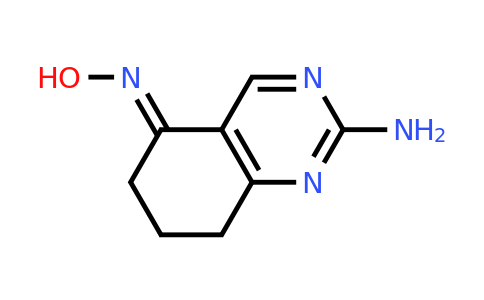 CAS 1049873-63-3 | 5-(Hydroxyimino)-5,6,7,8-tetrahydroquinazolin-2-amine