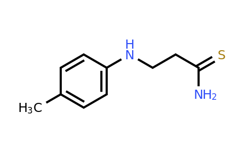 CAS 1049874-17-0 | 3-[(4-Methylphenyl)amino]propanethioamide