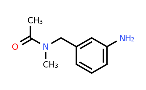 CAS 1049874-33-0 | N-[(3-Aminophenyl)methyl]-N-methylacetamide