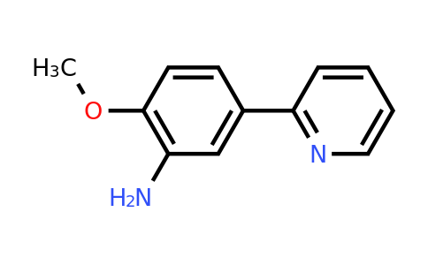 CAS 104994-90-3 | 2-methoxy-5-(pyridin-2-yl)aniline