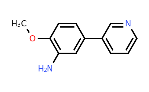 CAS 104994-91-4 | 2-Methoxy-5-(pyridin-3-yl)aniline