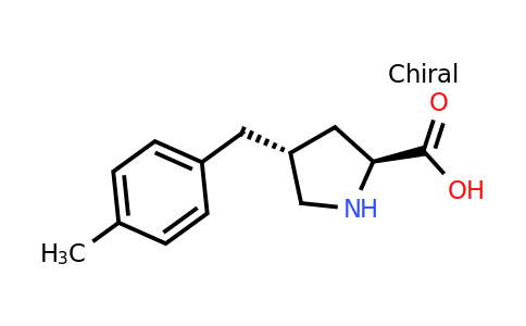 CAS 1049978-60-0 | (2S,4R)-4-(4-Methylbenzyl)pyrrolidine-2-carboxylic acid