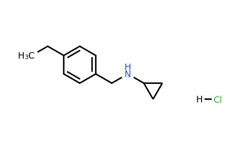 CAS 1050126-01-6 | N-(4-Ethylbenzyl)cyclopropanamine hydrochloride