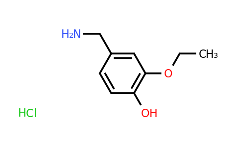 CAS 105026-85-5 | 4-(Aminomethyl)-2-ethoxyphenol hydrochloride