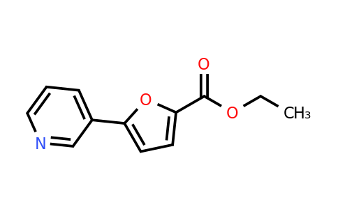 CAS 1050421-30-1 | Ethyl 5-(pyridin-3-yl)furan-2-carboxylate