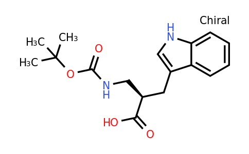 CAS 1050443-69-0 | (R)-2-(Tert-butoxycarbonylamino-methyl)-3-(1H-indol-3-YL)-propionic acid