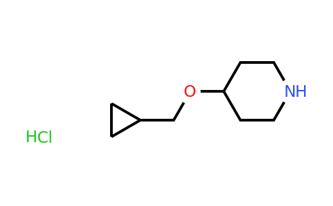 CAS 1050509-48-2 | 4-(Cyclopropylmethoxy)piperidine hydrochloride