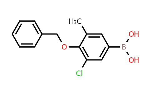CAS 1050509-78-8 | 4-Benzyloxy-3-chloro-5-methylphenylboronic acid