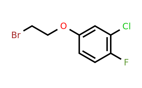 CAS 1050511-24-4 | 4-(2-Bromoethoxy)-2-chloro-1-fluorobenzene