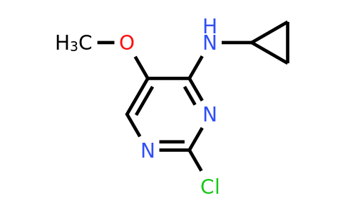 CAS 1050602-56-6 | 2-Chloro-N-cyclopropyl-5-methoxypyrimidin-4-amine