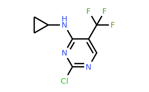 CAS 1050602-61-3 | 2-Chloro-N-cyclopropyl-5-(trifluoromethyl)pyrimidin-4-amine