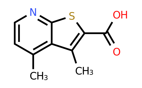 CAS 1050884-45-1 | 3,4-Dimethylthieno[2,3-b]pyridine-2-carboxylic acid