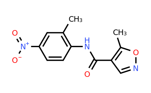 CAS 1050884-58-6 | 5-Methyl-N-(2-methyl-4-nitrophenyl)-1,2-oxazole-4-carboxamide