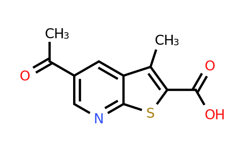 CAS 1050885-00-1 | 5-Acetyl-3-methylthieno[2,3-b]pyridine-2-carboxylic acid