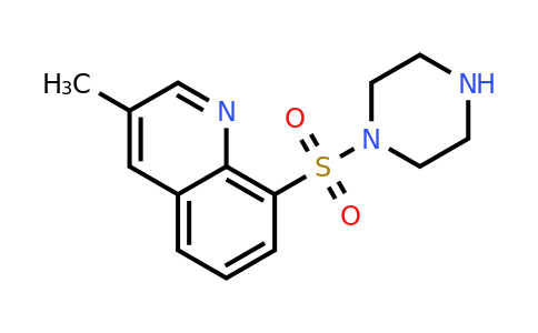 CAS 1050885-72-7 | 3-Methyl-8-(piperazine-1-sulfonyl)quinoline