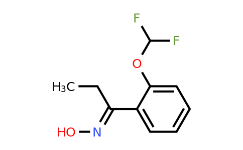 CAS 1050885-93-2 | N-{1-[2-(difluoromethoxy)phenyl]propylidene}hydroxylamine