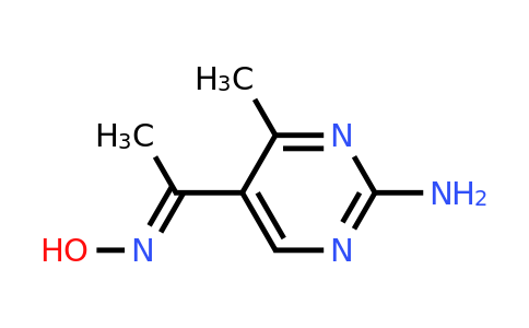 CAS 1050886-14-0 | 5-[1-(Hydroxyimino)ethyl]-4-methylpyrimidin-2-amine