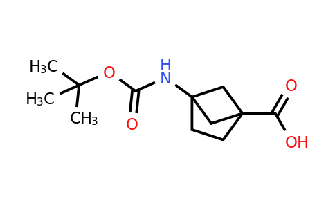 CAS 1050886-56-0 | 4-{[(tert-butoxy)carbonyl]amino}bicyclo[2.1.1]hexane-1-carboxylic acid