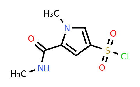 CAS 1050910-45-6 | 1-Methyl-5-(methylcarbamoyl)-1H-pyrrole-3-sulfonyl chloride