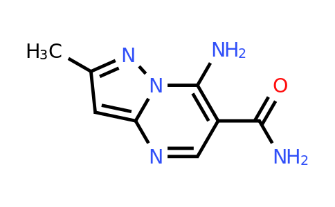 CAS 1050910-66-1 | 7-Amino-2-methylpyrazolo[1,5-a]pyrimidine-6-carboxamide