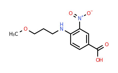 CAS 1051102-41-0 | 4-((3-Methoxypropyl)amino)-3-nitrobenzoic acid