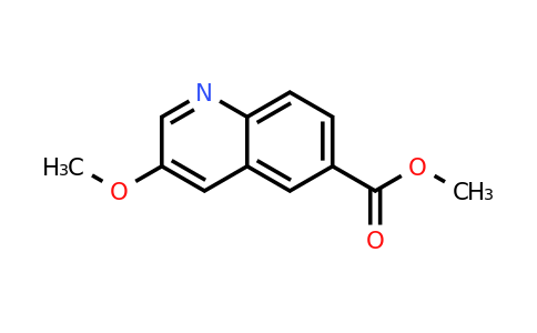 CAS 1051316-27-8 | methyl 3-methoxyquinoline-6-carboxylate