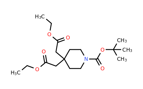 CAS 1051383-60-8 | tert-butyl 4,4-bis(2-ethoxy-2-oxo-ethyl)piperidine-1-carboxylate