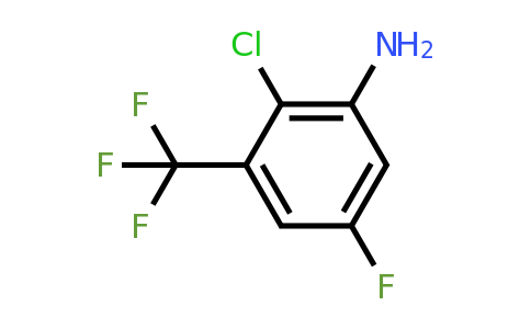 CAS 105172-78-9 | 2-Chloro-5-fluoro-3-(trifluoromethyl)aniline