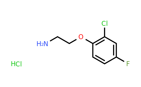 CAS 1051919-33-5 | 2-(2-Chloro-4-fluorophenoxy)ethanamine hydrochloride
