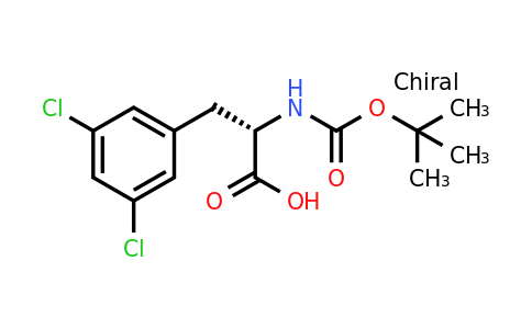 CAS 1051934-98-5 | (2S)-3-(3,5-Dichlorophenyl)-2-[(tert-butoxy)carbonylamino]propanoic acid