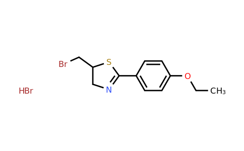 CAS 1051941-60-6 | 5-(bromomethyl)-2-(4-ethoxyphenyl)-4,5-dihydro-1,3-thiazole hydrobromide