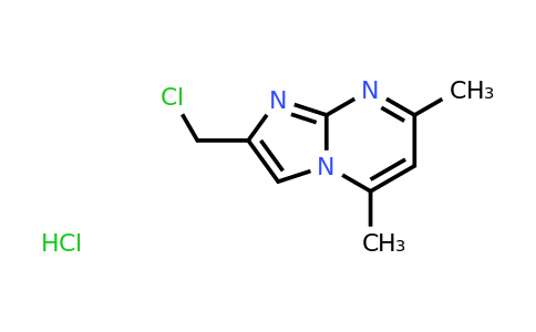 CAS 1051941-62-8 | 2-(chloromethyl)-5,7-dimethylimidazo[1,2-a]pyrimidine hydrochloride