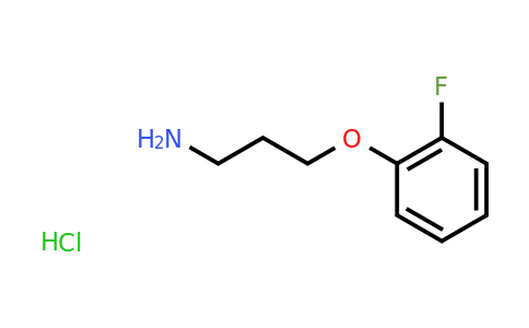 CAS 1052076-94-4 | 3-(2-Fluorophenoxy)propan-1-amine hydrochloride