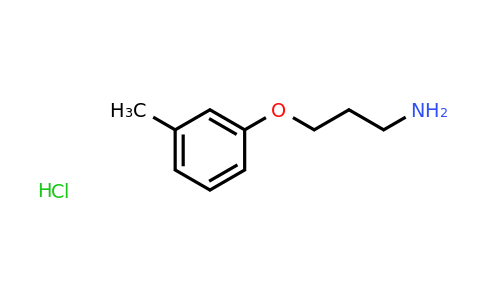 CAS 1052077-26-5 | 3-(3-methylphenoxy)propan-1-amine hydrochloride